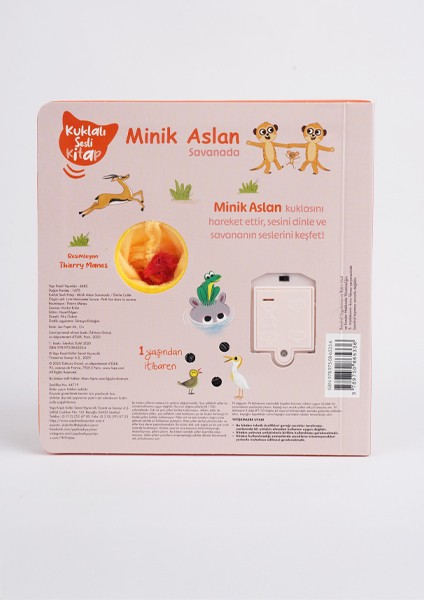 Minik Aslan Savanada (Kuklalı Sesli Kitap) - Emilie Collet fırsatları