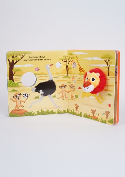 Minik Aslan Savanada (Kuklalı Sesli Kitap) - Emilie Collet indirimleri