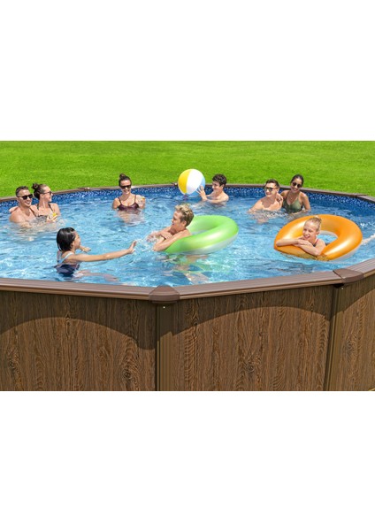 Bestway® 561CS Hydrium™ Çelik Duvarlı Yerüstü Havuz Seti 5,49 M x 1,32 M fiyatları