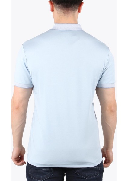 1694 Ayaklı Gömlek Yaka T-shirt