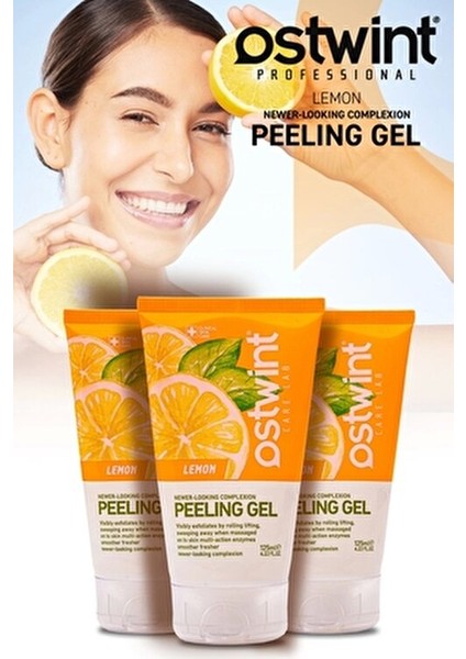 Peeling Jel Limon Cilt Yenileyici Etki 125 ml Tüm Cilt Tipleri İçin