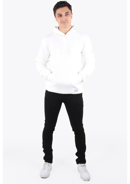 5490 (5281) Kapşonlu 3 İplik Şardonlu Kanguru Cep Sweat indirimleri