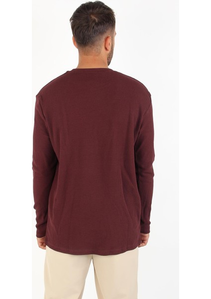 5073-2 Waffle O Yaka Sweat