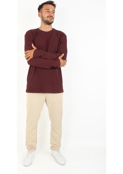 5073-2 Waffle O Yaka Sweat