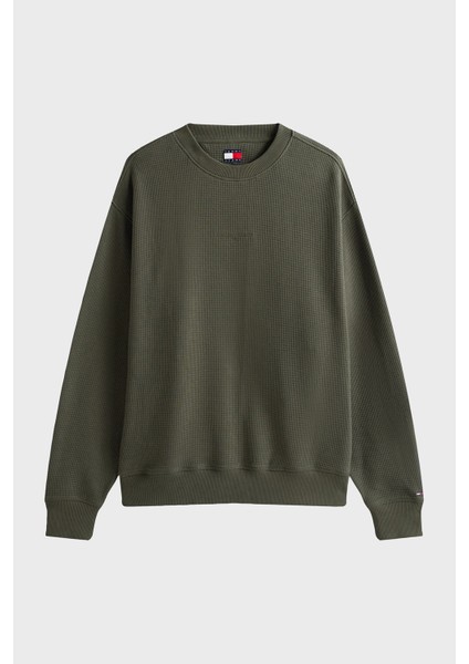 Pamuklu Regular Fit Bisiklet Yaka Sweat Erkek Sweat DM0DM21622 Mrh indirimleri