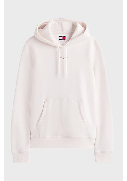 Pamuklu Regular Fit Kapüşonlu Logolu Sweat Bayan Sweat DW0DW21963 Ybh indirimleri