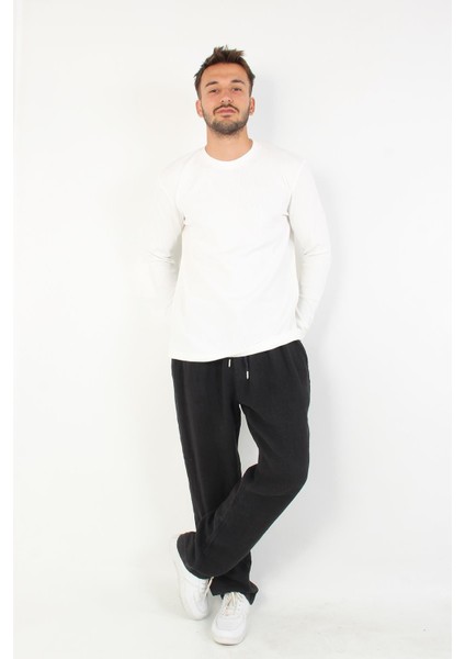 5073-2 Waffle O Yaka Sweat