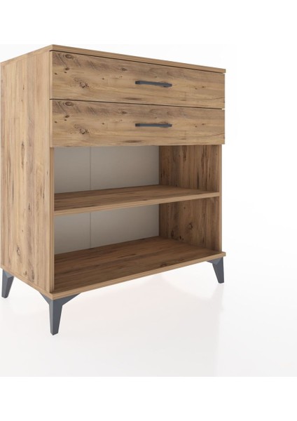 Hyperion Şifonyer Tek Raflı 2 Çekmeceli 88X44X96 Çam-Çam fiyatları