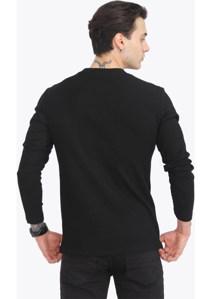 5073-2 Waffle O Yaka Sweat