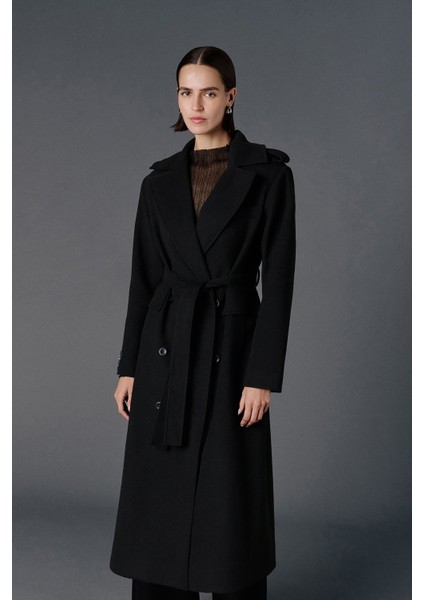 Oversize Kaşe Kaban- Premium Edition