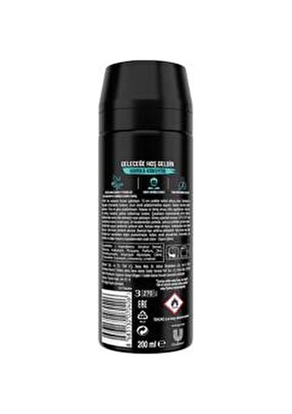 Erkek Deodorant Apollo 48 Saat Kalıcı Etkileyici Koku 200 ml Ekstra Büyük Boy
