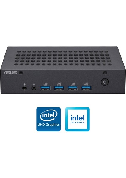 N100 32GB 512GB M.2 SSD PN43-BBN100MD ATL13 Fdos Mini Masaüstü Bilgisayar