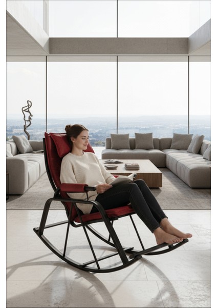 Sallanan Sandalye, Metal Ayaklı Tv Koltuğu, Sallanır Dinlenme Koltuğu, Minderli Sallanan Sandalye, Sallanan Berjer, Baba Koltuğu, Emzirme Koltuğu, fiyatları