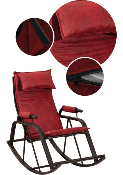 Sallanan Sandalye, Metal Ayaklı Tv Koltuğu, Sallanır Dinlenme Koltuğu, Minderli Sallanan Sandalye, Sallanan Berjer, Baba Koltuğu, Emzirme Koltuğu, modelleri