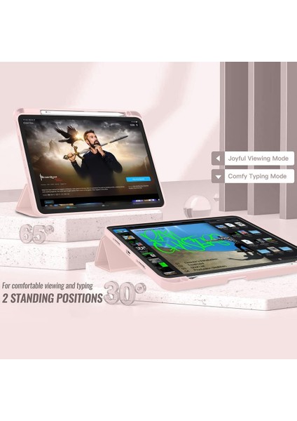 Apple iPad Pro 11 M5 (2025) Kalemlikli Uyku Modlu Yatay Standlı Stromix Smart Kılıf modelleri