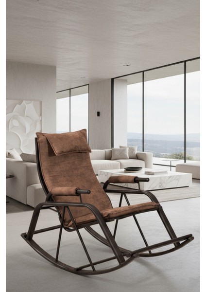 Sallanan Sandalye, Metal Ayaklı Tv Koltuğu, Sallanır Dinlenme Koltuğu, Minderli Sallanan Sandalye, Sallanan Berjer, Baba Koltuğu, Emzirme Koltuğu,