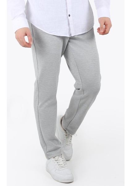 891 Beli Lastikli Jogger Pantolon