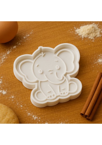 Fil Şekilli Kurabiye Kalıbı - Sevimli Hayvan Temalı Kurabiye ve Fondan Kalıbı fiyatları