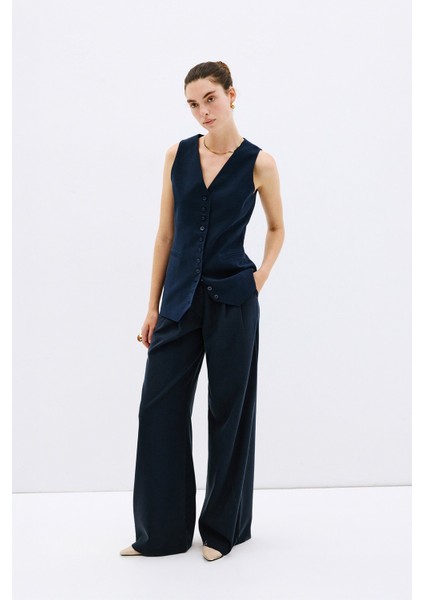 V Yaka Vücuda Oturan Yelek fırsatları