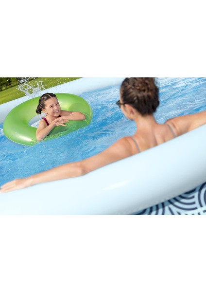 Bestway® 57376 Fast Set™ Şişme Çember Havuz Seti, 3,96 M x 84 cm
