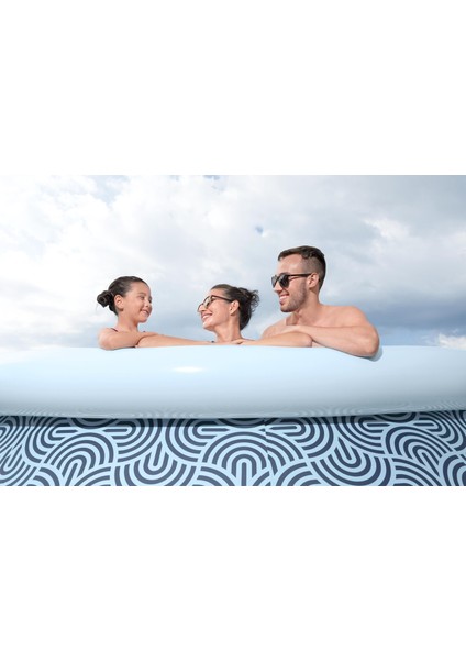 Bestway® 57376 Fast Set™ Şişme Çember Havuz Seti, 3,96 M x 84 cm