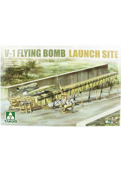 2152 1/35 Ölçek, V-1 Uçan Bomba Fırlatma Rampası, Plastik Model Kiti indirimleri