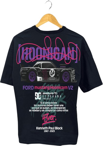 Kenneth Paul Block pamukulu T-Shi̇rt