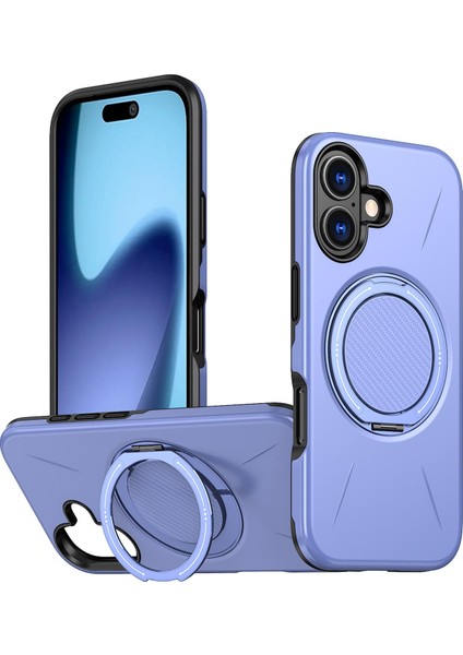 iPhone 17 Için Metal Tutucu Magsafe Telefon Kılıfı (Yurt Dışından)