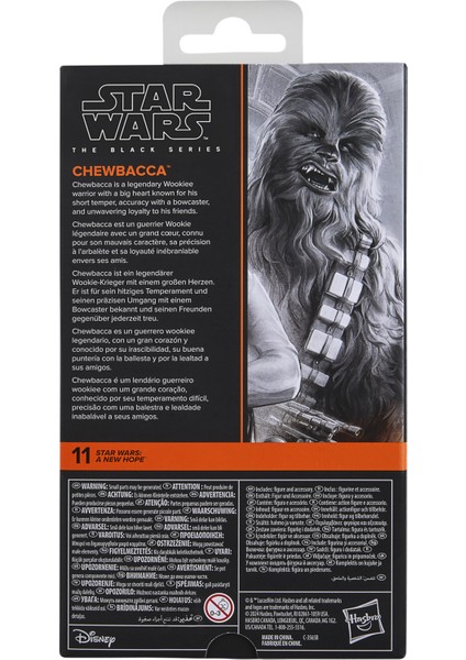 Black Series Chewbacca (Star Wars: A New Hope) Aksiyon Figürü