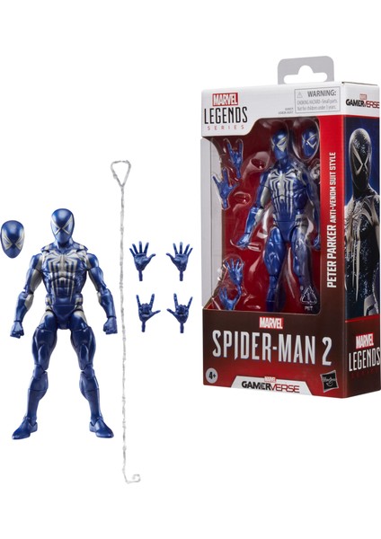 Legends Gamerverse Peter Parker Anti-Venom Suit Style (Spider-Man2 Video Game) Aksiyon Figürü