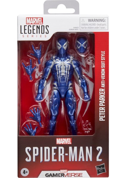 Legends Gamerverse Peter Parker Anti-Venom Suit Style (Spider-Man2 Video Game) Aksiyon Figürü