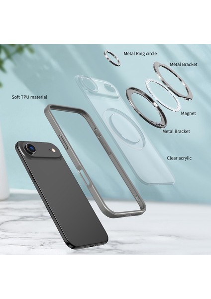 iPhone Air Için Magsafe Yüzük Tutucu Telefon Kılıfı (Yurt Dışından) fırsatları