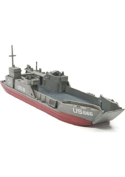 SE73518 1/350 Ölçek, U.S NAVY LCT Mk. 6-501 class (1943-1945) Çıkartma Gemisi, Plastik Model kiti