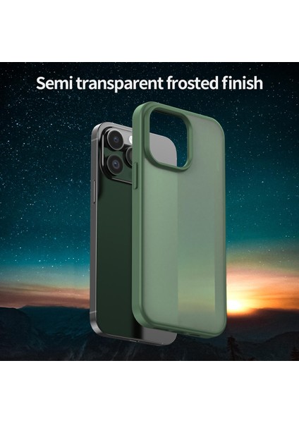iPhone 14 Pro Max Için Fanying Şeffaf Buzlu Kılıf (Yurt Dışından) fırsatları