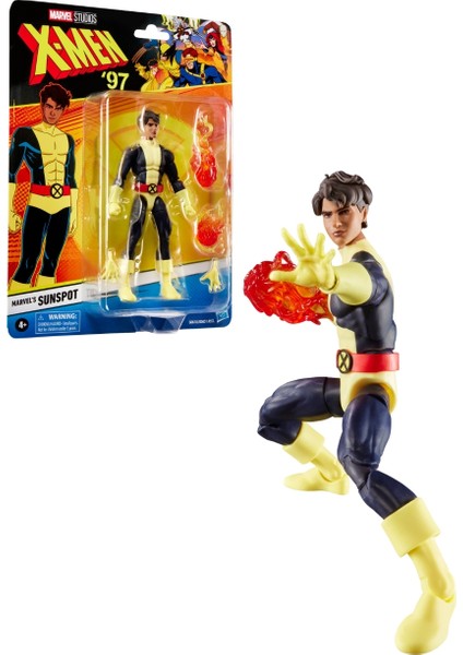 Legends X-Men '97 Marvel's Sunspot Aksiyon Figürü