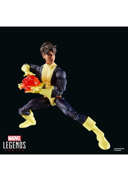 Legends X-Men '97 Marvel's Sunspot Aksiyon Figürü modelleri