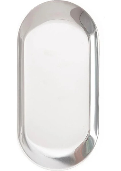OK5566 Manor Metal Oval Tabak Gümüş 10,5 x 23 cm – Şık Sunum ve Dekoratif Servis Tabağı 400335 ZW02386 modelleri