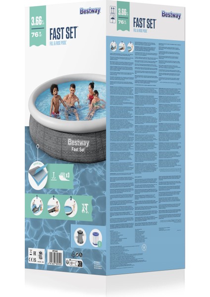 Büyük Şişme Havuz 366X76CM 57445