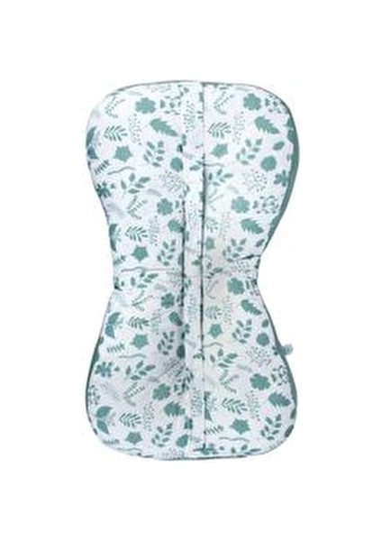 Emzirme Minderi Pamuk Malzeme ile Tasarlanmış Yeşil Desenli 1 Adet