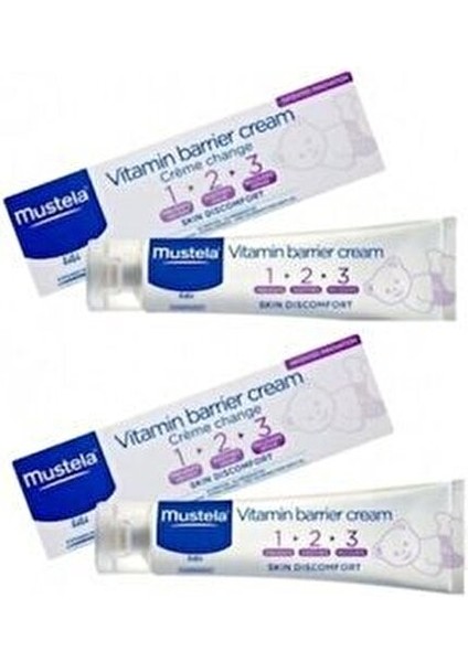 1-2-3 Vitamin Bariyer Kremi Pişik Önleyici Etki 50 ml 2 Adet Bebeğiniz İçin modelleri
