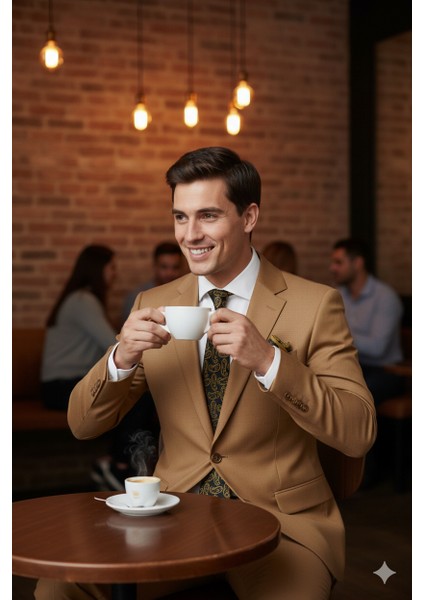 Erkek Kravat Klasik Mendilli Şık Kolay Şekil Alabilen Leke Tutmaz Mühür Model Geniş Tasarım indirimleri