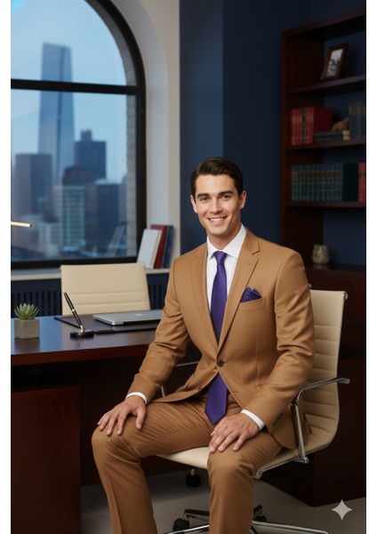 Erkek Kravat Klasik Mendilli Şık Kolay Şekil Alabilen Leke Tutmaz Mühür Model Geniş Tasarım fiyatları