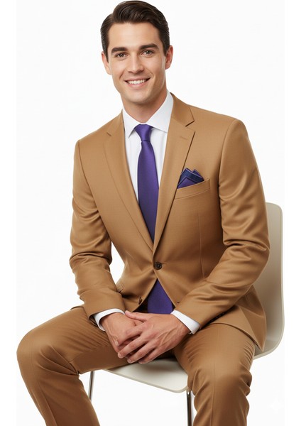 Erkek Kravat Klasik Mendilli Şık Kolay Şekil Alabilen Leke Tutmaz Mühür Model Geniş Tasarım fırsatları