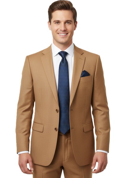 Erkek Kravat Klasik Mendilli Şık Kolay Şekil Alabilen Leke Tutmaz Mühür Model Geniş Tasarım