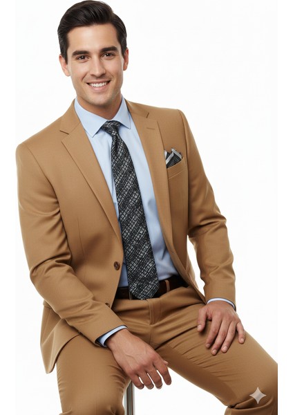 Erkek Kravat Klasik Mendilli Şık Kolay Şekil Alabilen Leke Tutmaz Mühür Model Geniş Tasarım fırsatları