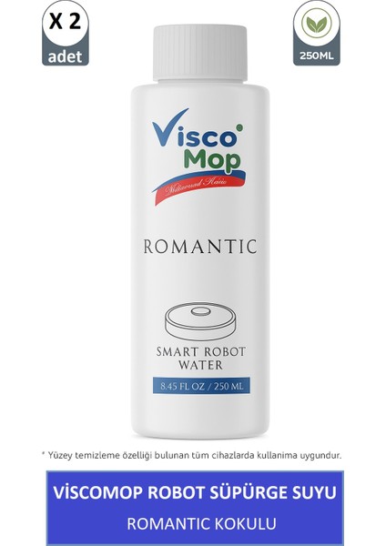 Robot Süpürge Suyu 250 Ml, Romantik Kokulu Akıllı Robot Süpürge Suyu, Mop Suyu Yüzey Temizleyici Robot Deterjanı 250ML fiyatları
