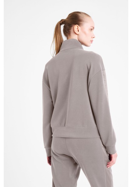 Kadın Fermuarlı Sweatshirt 25N-2101 fırsatları