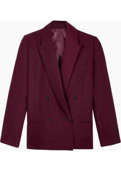 Dropped Waist Double Breasted Blaze Oversize Kadın Ceket fiyatları