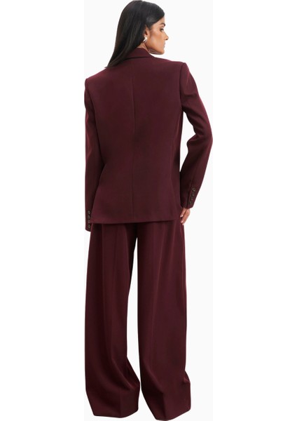 Dropped Waist Double Breasted Blaze Oversize Kadın Ceket modelleri