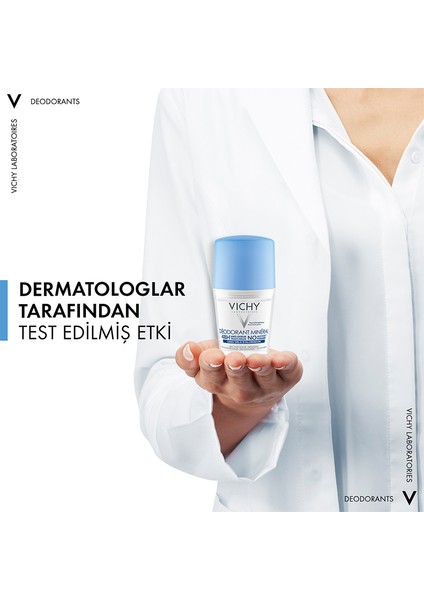 Mineral Unisex Roll-on Deodorant 50 ml – Pudrasız, Alkol İçermeyen, Hipoalerjenik, 48 Saat Koruma indirimleri